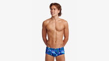 Load image into Gallery viewer, Mens Classic Trunks Blue Bars
