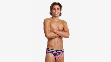 Mens Underwear Briefs Pop Palms