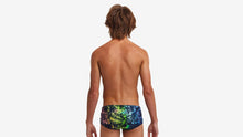 Load image into Gallery viewer, Boys Sidewinder Trunks Lion Eyes
