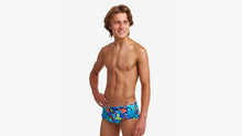 Load image into Gallery viewer, Boys Sidewinder Trunks Slothed
