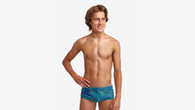 Load image into Gallery viewer, Boys Sidewinder Trunks Wires Crossed
