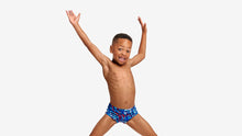 Load image into Gallery viewer, Toddler Boys Printed Trunks Mr Squiggle
