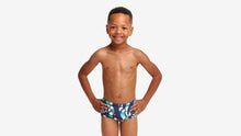 Load image into Gallery viewer, Toddler Boys Printed Trunks Pengoo Parade
