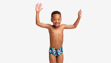 Load image into Gallery viewer, Toddler Boys Printed Trunks Pengoo Parade
