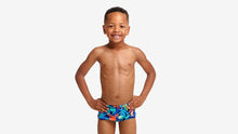 Load image into Gallery viewer, Toddler Boys Printed Trunks Slothed

