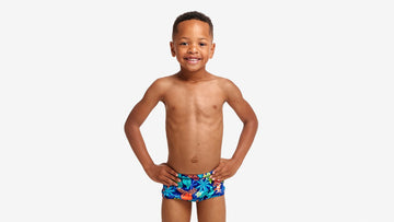 Toddler Boys Printed Trunks Slothed