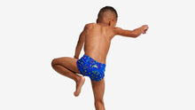 Load image into Gallery viewer, Toddler Boys Printed Trunks Backed Up
