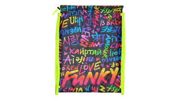 Mesh Gear Bag Love Funky