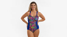 Load image into Gallery viewer, Womens Brace Me Back One Piece Palm Puppy
