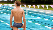 Load image into Gallery viewer, Mens Sidewinder Trunks Night Run
