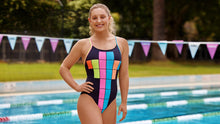 Load image into Gallery viewer, Womens Diamond Back One Piece Building Blocks

