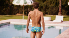 Load image into Gallery viewer, Mens Sidewinder Trunks Blizzard Blitz
