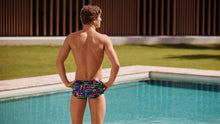 Load image into Gallery viewer, Mens Sidewinder Trunks Love Funky
