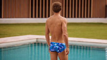 Load image into Gallery viewer, Mens Classic Trunks Blue Bars
