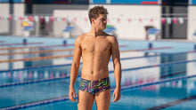 Load image into Gallery viewer, Mens Sidewinder Trunks Love Funky
