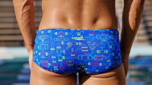 Load image into Gallery viewer, Mens Sidewinder Trunks Backed Up
