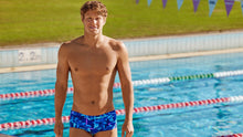 Load image into Gallery viewer, Mens Sidewinder Trunks Leaf Laser
