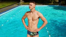 Load image into Gallery viewer, Mens Sidewinder Trunks Lion Eyes
