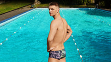 Load image into Gallery viewer, Mens Sidewinder Trunks Lion Eyes
