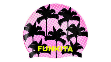 Silicone Swimming Cap Pop Palms