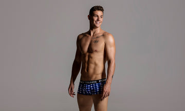 Mens Underwear Trunks Checkin In