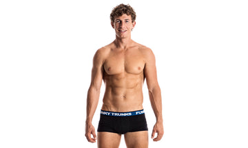 Mens Underwear Trunks Still Black