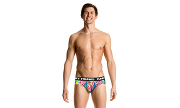 Mens Underwear Briefs Feline Fever