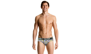 Mens Underwear Briefs Trunk Lines