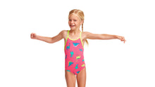 Load image into Gallery viewer, Toddler Girls Printed One Piece Dancing Dino
