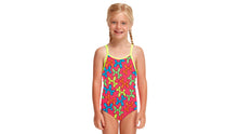Load image into Gallery viewer, Toddler Girls Printed One Piece Doggy Disco

