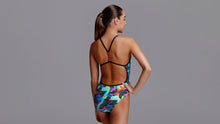 Load image into Gallery viewer, Girls Twisted One Piece One Piece Snake Pit
