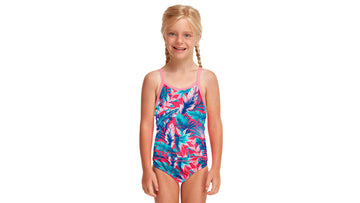 Toddler Girls Eco Tankini & Brief Two Piece TropFest