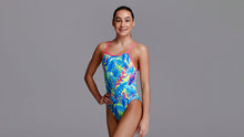 Load image into Gallery viewer, Girls Eco Single Strap One Piece Poptail
