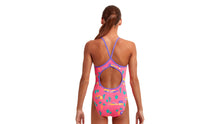 Load image into Gallery viewer, Girls Eco Diamond Back One Piece Pinky Palm
