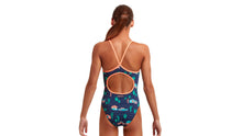 Load image into Gallery viewer, Girls Eco Diamond Back One Piece Trailer Trash

