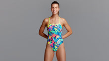 Load image into Gallery viewer, Womens Eco Strapped In One Piece Palm Off
