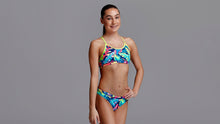 Load image into Gallery viewer, Girls Eco Racerback Two Piece Palm Off
