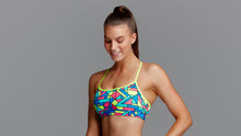 Load image into Gallery viewer, Womens Swim Crop Top Gettin Jiggy
