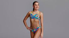 Load image into Gallery viewer, Girls Racerback Two Piece Gettin Jiggy
