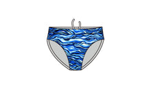 Load image into Gallery viewer, Womens Sports Brief Wild Water Bilinga
