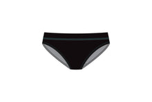 Load image into Gallery viewer, Womens Sports Brief Positive Black
