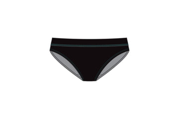 Womens Sports Brief Positive Black