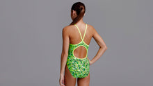 Load image into Gallery viewer, Girls Diamond Back One Piece Goldy Blocks
