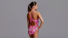 Load image into Gallery viewer, Girls Diamond Back One Piece Pink Pieces
