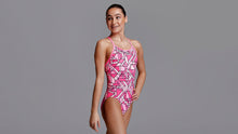 Load image into Gallery viewer, Girls Diamond Back One Piece Pink Pieces
