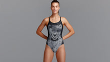Load image into Gallery viewer, Womens Diamond Back One Piece Bear Bum
