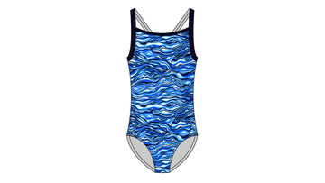 Womens Diamond Back One Piece Wild Water Bilinga