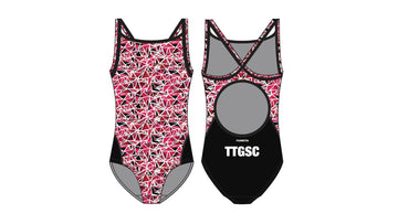 Womens Diamond Back One Piece Tea Tree Gully Fire Light