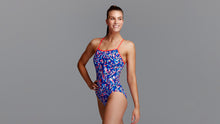 Load image into Gallery viewer, Womens Single Strap One Piece Pane In The Glass
