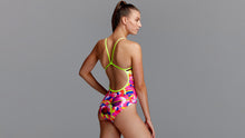 Load image into Gallery viewer, Womens Single Strap One Piece Pink Pluto

